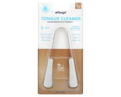Dr. Tung's, Copper Tongue Cleaner, 1 Cleaner Dr. Tung's, Copper Tongue Cleaner, 1 Cleaner