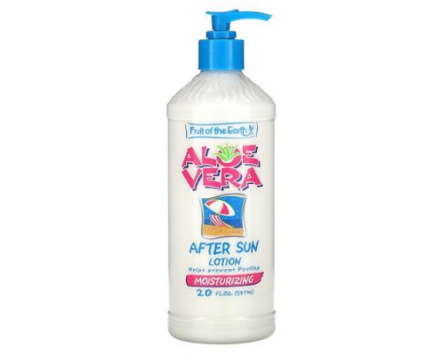 Fruit of the Earth, Aloe Vera, After Sun Lotion, 20 fl oz (591 ml)