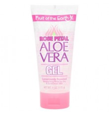 Fruit of the Earth, Aloe Vera Gel, Rose Petal, 6 oz (170 g)