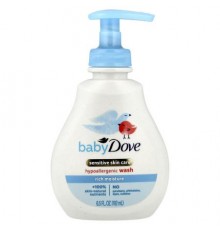 Dove, Baby, Sensitive Skin Care, Hypoallergenic Wash, Rich Moisture, 6.5 fl oz (192 ml)