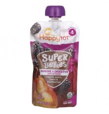 Happy Family Organics, Happy Tot, Super Bellies, 2+ Years, Organic Pears, Beets & Blackberries, 4 oz (113 g)