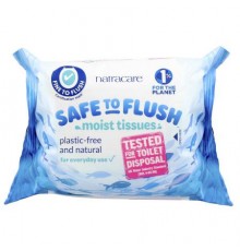 Natracare, Safe to Flush, Moist Tissues, 30 Tissues