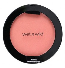 wet n wild, Color Icon, Blush, 111555 Pearlescent Pink, 0.21 oz (6 g)