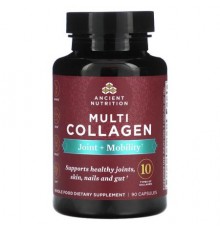 Ancient Nutrition, Multi Collagen, Joint + Mobility, 90 Capsules