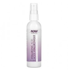 NOW Foods, Solutions, Hyaluronic Acid Hydration Facial Mist, 4 fl oz (118 ml)