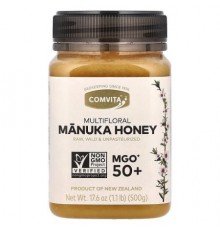 Comvita, Multifloral Manuka Honey, MGO 50+, 17.6 oz (500 g)