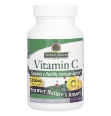 Nature's Answer, Vitamin C, 1,000 mg, 100 Vegetarian Capsules
