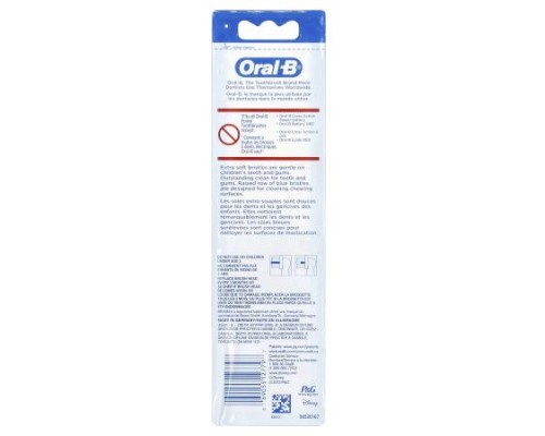 Oral-B, Kids, Replacement Brush Heads, Extra Soft, 3+ Years, Disney Princess, 2 Brush Heads