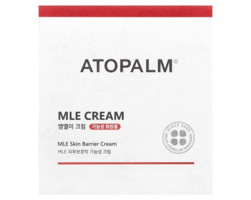 Atopalm, MLE Skin Barrier Cream, 3.4 fl oz (100 ml) Atopalm, MLE Skin Barrier Cream, 3.4 fl oz (100 ml)