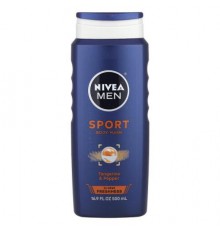 Nivea, Men, Sport Body Wash, Tangerine & Pepper, 16.9 fl oz (500 ml)