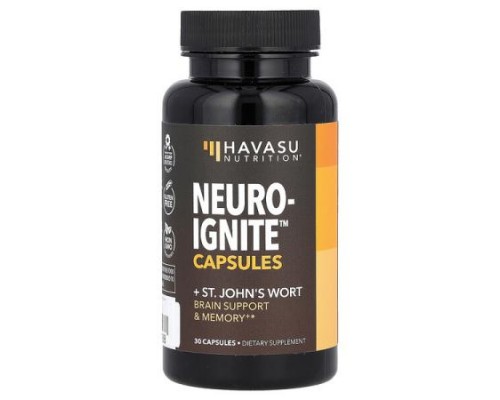 Havasu Nutrition, NeuroIGNITE, 30 Capsules Havasu Nutrition, NeuroIGNITE, 30 Capsules