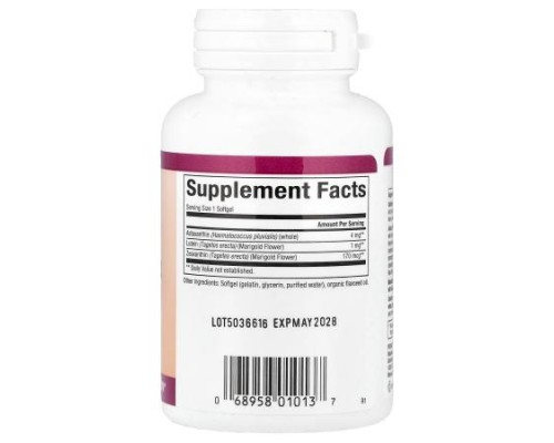 Natural Factors, Astaxanthin Plus, 4 mg, 60 Softgels