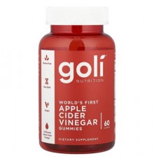 Goli Nutrition, Apple Cider Vinegar Gummies, 60 Gummies