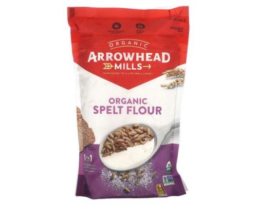 Arrowhead Mills, Organic Spelt Flour, 22 oz (623 g) Arrowhead Mills, Organic Spelt Flour, 22 oz (623 g)