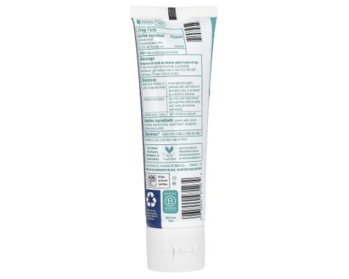 Tom's of Maine, Kid's Natural Fluoride Anticavity Toothpaste, Ages 2+, Silly Strawberry, 5.1 oz (144 g) Tom's of Maine, Kid's Natural Fluoride Anticavity Toothpaste, Ages 2+, Silly Strawberry, 5.1 oz (144 g)