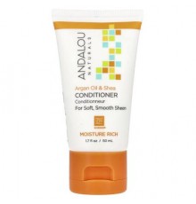 Andalou Naturals, Conditioner, Argan Oil & Shea, 1.7 fl oz (50 ml)