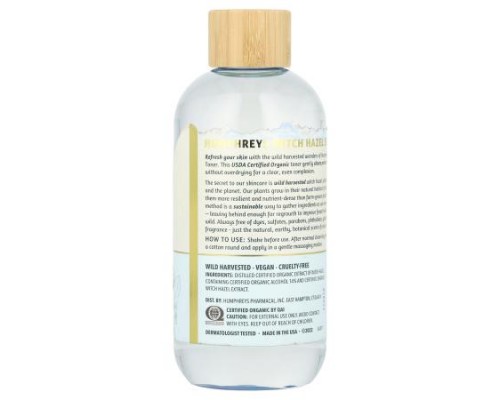 Humphreys, Witch Hazel, Clarifying Toner, 8 fl oz (236 ml)