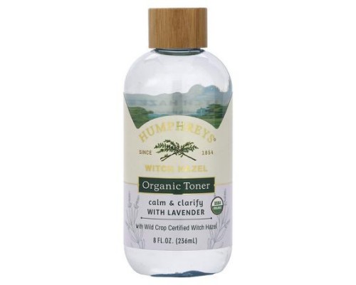 Humphreys, Witch Hazel, Organic Toner with Lavender, Calm,  & Clarify, 8 fl oz (236 ml)