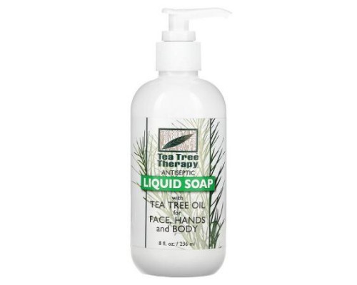 Tea Tree Therapy, Antiseptic Liquid Soap, With Tea Tree Oil, 8 fl oz (236 ml) Tea Tree Therapy, Antiseptic Liquid Soap, With Tea Tree Oil, 8 fl oz (236 ml)