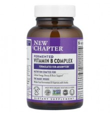 New Chapter, Fermented Vitamin B Complex, 60 Vegan Tablets