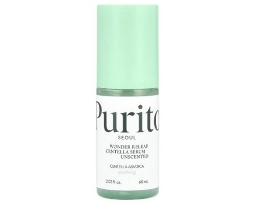 Purito, Wonder Releaf Centella Serum, Unscented , 2.02 fl oz (60 ml)