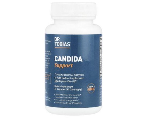 Dr. Tobias, Candida Support, 60 Capsules Dr. Tobias, Candida Support, 60 Capsules