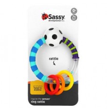 Sassy, Inspire The Senses, Ring Rattle, 0+ Months, 1 Count