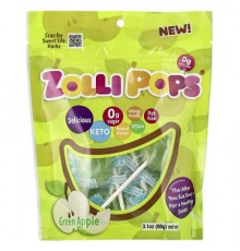 Zollipops, The Clean Teeth Pops, Green Apple, 3.1 oz (88 g)