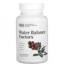 Michael's Health, Water Balance Factors, 60 Vegetarian Tablets