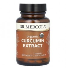 Dr. Mercola, Organic Curcumin Extract, 30 Tablets