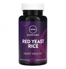 MRM Nutrition, Red Yeast Rice, 60 Vegan Capsules (600 mg Per Capsule)