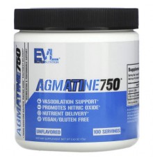 EVLution Nutrition, Agmatine750, Unflavored, 2.65 oz (75 g)