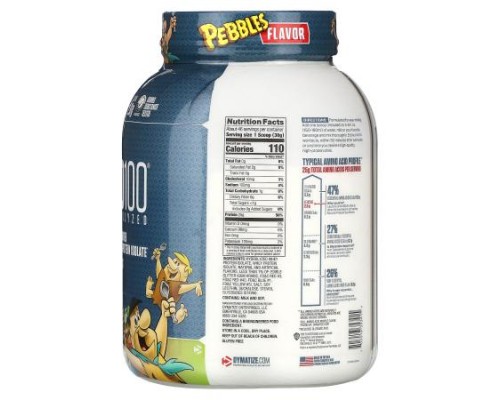 Dymatize, ISO100® Hydrolyzed, 100% Whey Protein Isolate, Fruity Pebbles, 3 lb (1.4 kg)