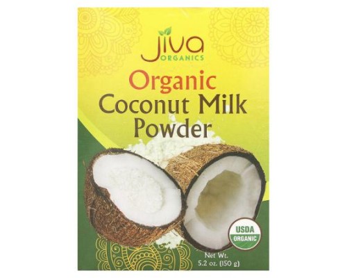Jiva Organics, Organic Coconut Milk Powder, 5.2 oz (150 g) Jiva Organics, Organic Coconut Milk Powder, 5.2 oz (150 g)