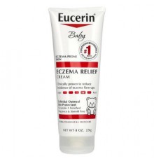 Eucerin, Baby, Eczema Relief Cream, Fragrance Free , 8 oz (226 g)