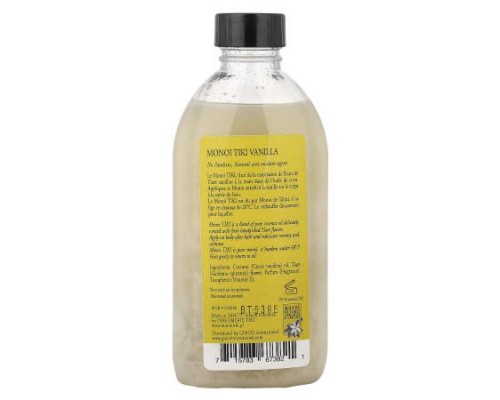 Monoi Tiare Tahiti, Monoi Tiki Tahiti®, Coconut Oil, Vanilla, 4 fl oz (120 ml)