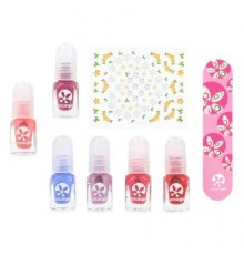 SuncoatGirl, Water-Based Nail Polish, Mini Mani Kit, 8 Piece Kit