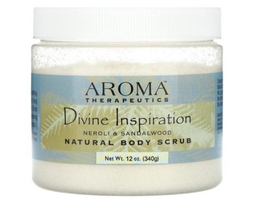 Abra Therapeutics, Natural Body Scrub, Divine Inspiration, Neroli & Sandalwood, 12 oz (340 g) Abra Therapeutics, Natural Body Scrub, Divine Inspiration, Neroli & Sandalwood, 12 oz (340 g)