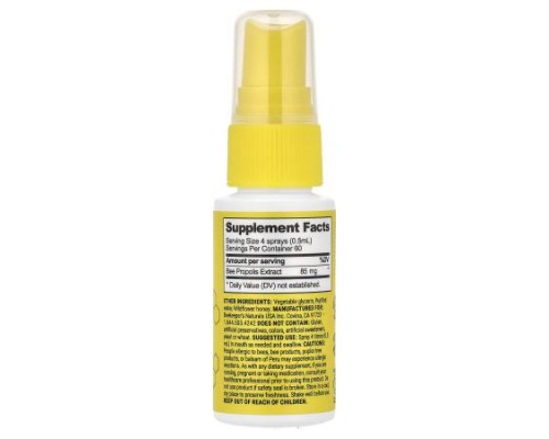 Beekeeper's Naturals, Propolis Immune Support, Daily Throat Spray, 1.06 fl oz (30 ml) Beekeeper's Naturals, Propolis Immune Support, Daily Throat Spray, 1.06 fl oz (30 ml)