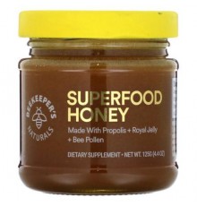 Beekeeper's Naturals, Superfood Honey, 4.4 oz (125 g)