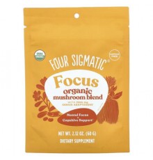Four Sigmatic, Focus, Organic Mushroom Blend, Caffeine Free, 2.12 oz (60 g)