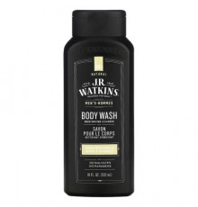 J R Watkins, Men's Body Wash, Sandalwood Vanilla, 18 fl oz (532 ml)