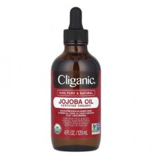 Cliganic, Organic Jojoba Oil, 4 fl oz (120 ml)