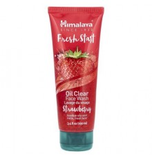 Himalaya, Fresh Start, Oil Clear Face Wash, Strawberry,  3.4 fl oz (100 ml)