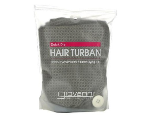 Giovanni, Quick Dry Hair Turban, 1 Hair Turban Giovanni, Quick Dry Hair Turban, 1 Hair Turban