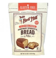 Bob's Red Mill, Homemade Wonderful Bread Mix, Gluten Free, 16 oz (454 g)
