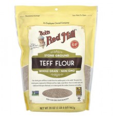 Bob's Red Mill, Teff Flour, Whole Grain, Gluten Free, 20 oz ( 567 g)