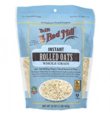 Bob's Red Mill, Instant Rolled Oats, Whole Grain, 16 oz (454 g)