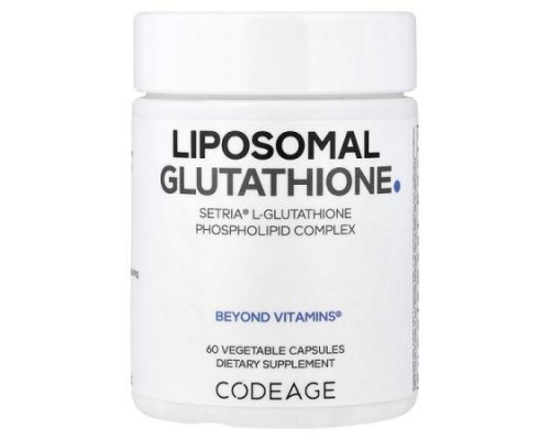 Codeage, Liposomal, Glutathione, 60 Vegetable Capsules