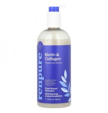 Renpure, Plant-Based Shampoo, Biotin & Collagen, 24 fl oz (710 ml)